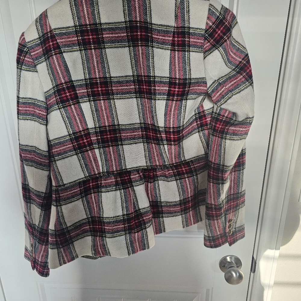 Talbots Wool And Polyester Size 2 Red And White P… - image 5